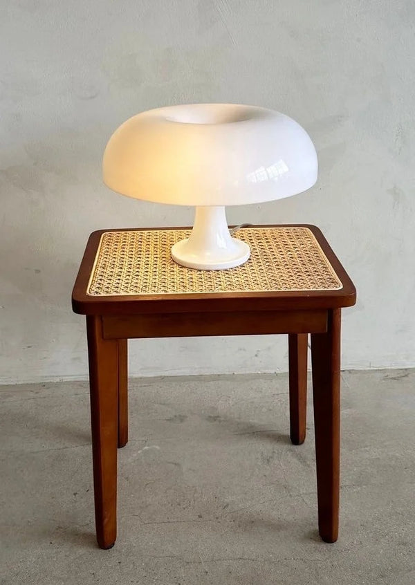 Lampe champignon vintage blanche "ORIGINAL"